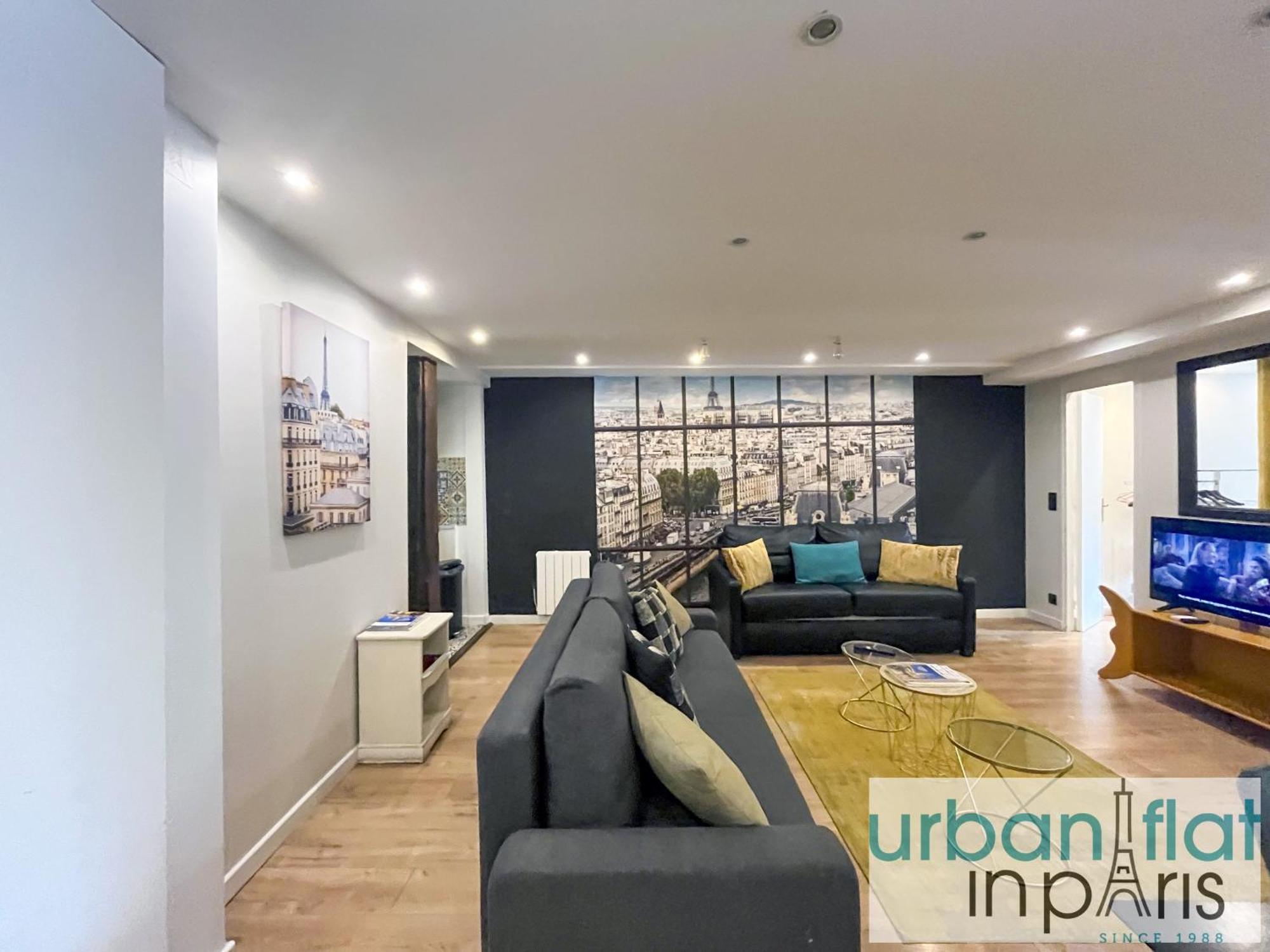 120 - Urban Gorgeous Apartment Le Marais باريس المظهر الخارجي الصورة