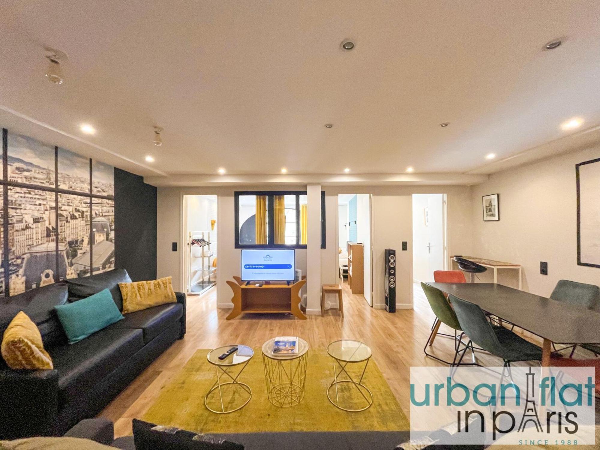 120 - Urban Gorgeous Apartment Le Marais باريس المظهر الخارجي الصورة